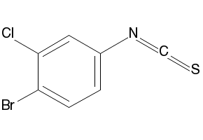 4-Bromo-3-chlorophenyl isothiocyanate Chemical Image