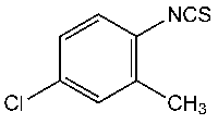 4-Chloro-2-methylphenyl isothiocyanate Chemical Image