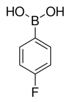 4-Fluorophenylboronic acid Chemical Image