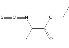 Ethyl-2-isothiocyanato propionate Chemical Image
