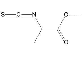 Methyl-2-isothiocyanato propionate Chemical Image