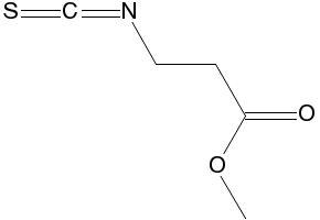 Methyl-3-isothiocyanato propionate Chemical Image