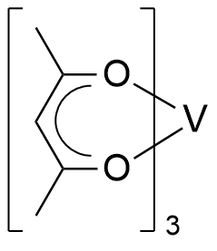 Vanadium Acetylacetonate Chemical Image