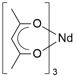 Neodymium (III) Acetylacetonate Chemical Image