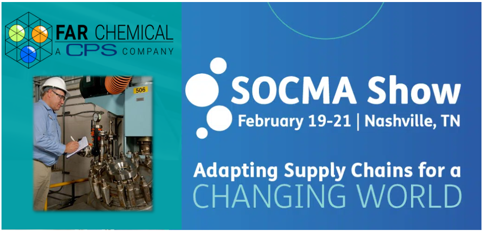 FAR Chemical to Exhibit at the SOCMA Tradeshow in Nashville